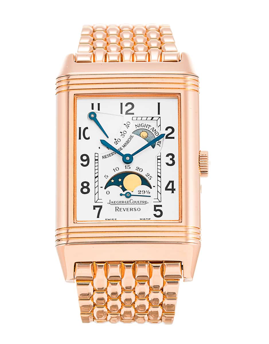 Jaeger lecoultre reverso 2025 sun moon rose gold